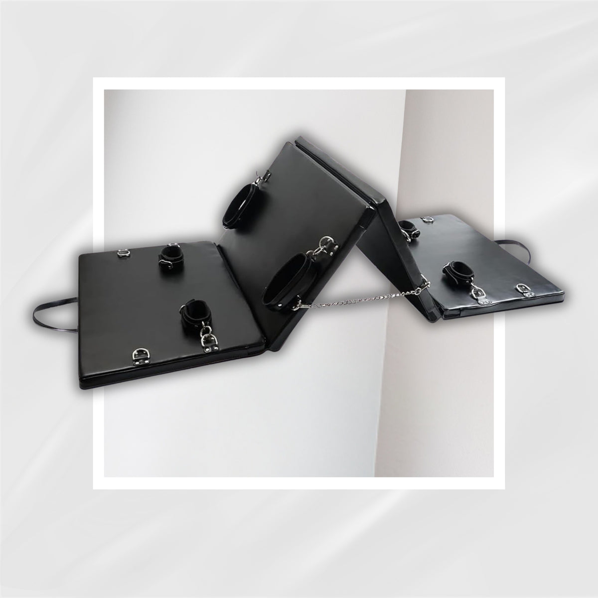 ShadowSuite Folding Bondage Mat & Cuff Set