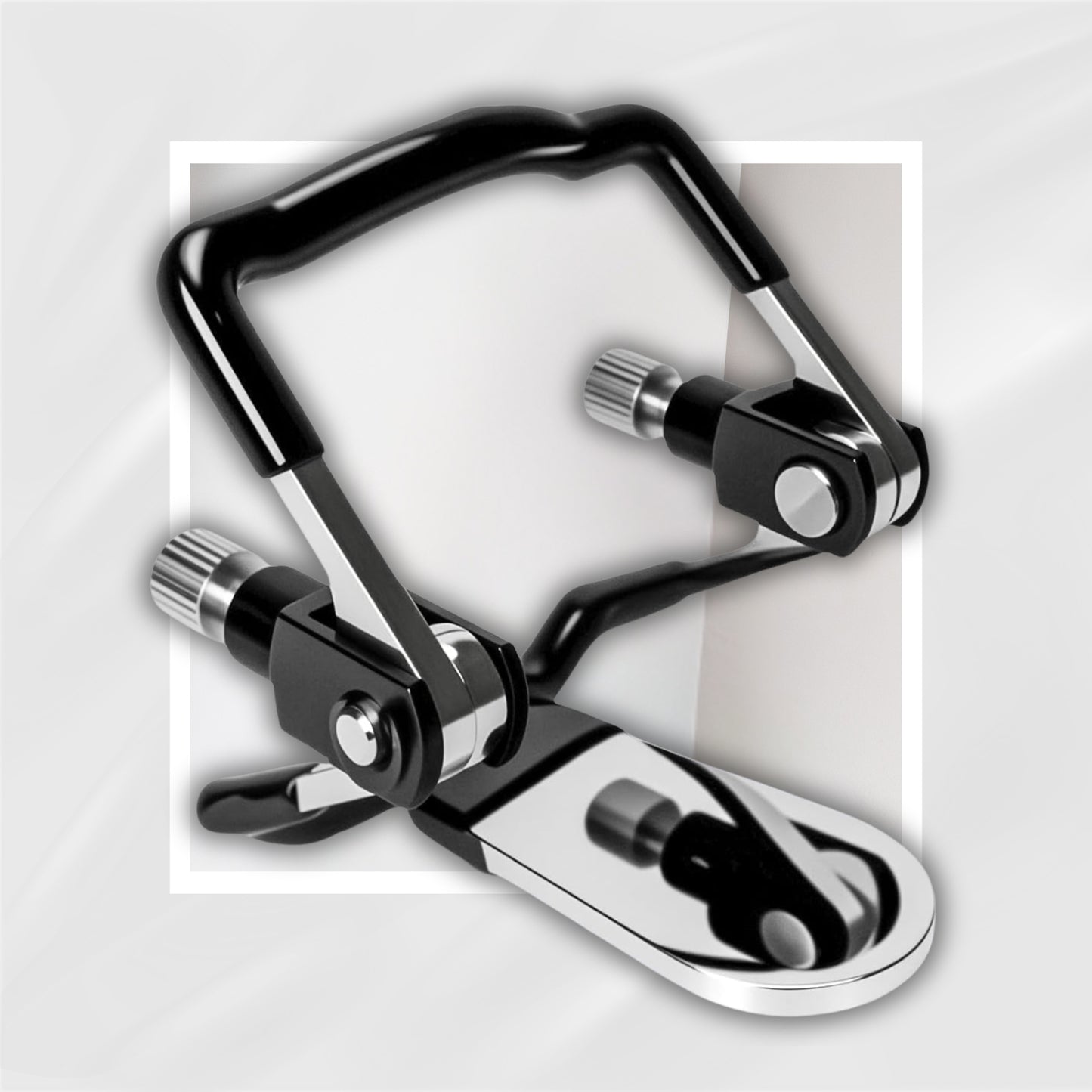 DuskCommand Adjustable BDSM Steel Open Mouth Gag