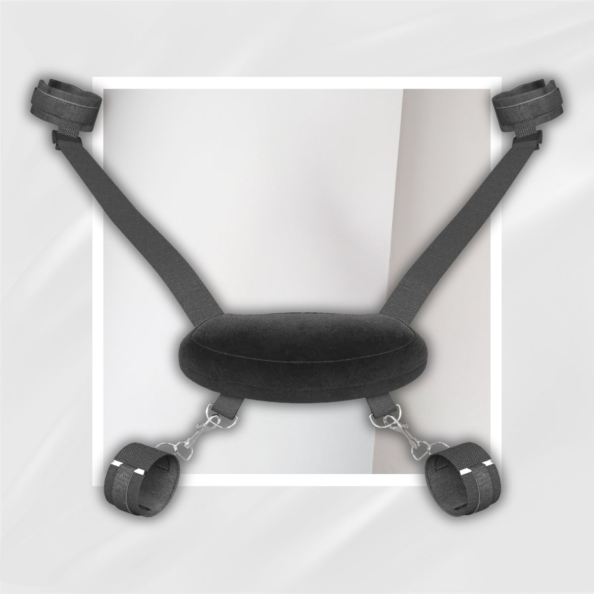 DuskPosture BDSM Neck Harness & Cuff Restraint Kit