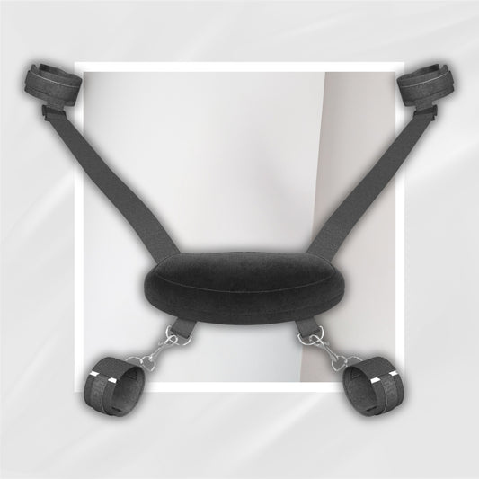 DuskPosture BDSM Neck Harness & Cuff Restraint Kit