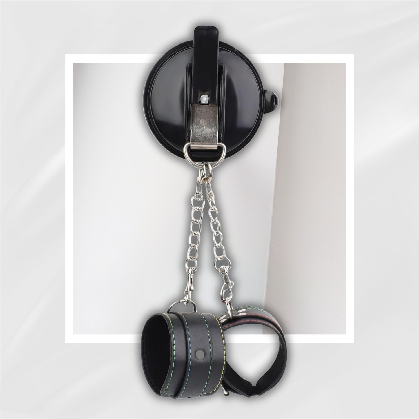 DuskGrip Shower Bondage Suction Cup Handcuffs