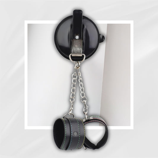 DuskGrip Shower Bondage Suction Cup Handcuffs