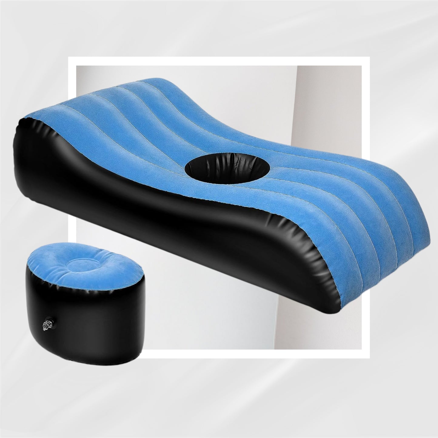 AzureContour Inflatable Sex Sofa & BBL Recovery Bed