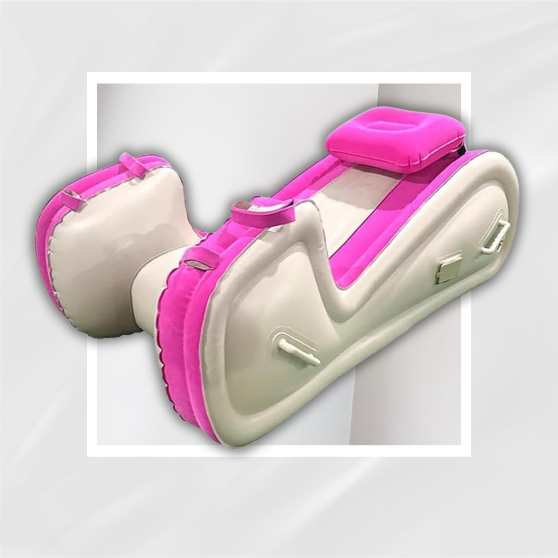 RaptureRecline Ergonomic Inflatable Sex Sofa for Couples