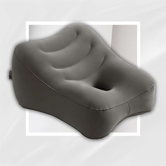 DuskFall Inflatable Sex Cushion with Toy Mount | Hands-Free, Couples