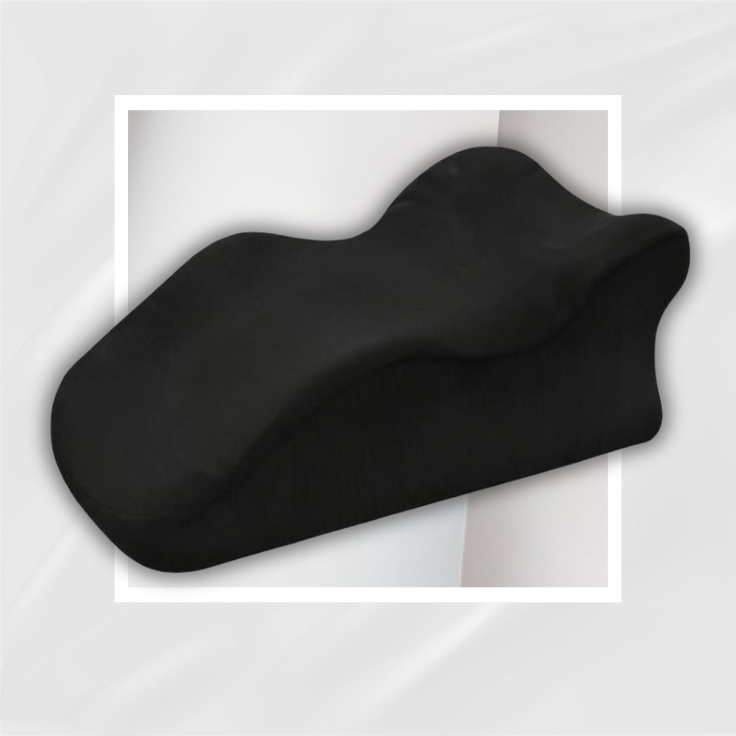 ObsidianDream 27° Sex Wedge Pillow for Couples | Memory Foam Support