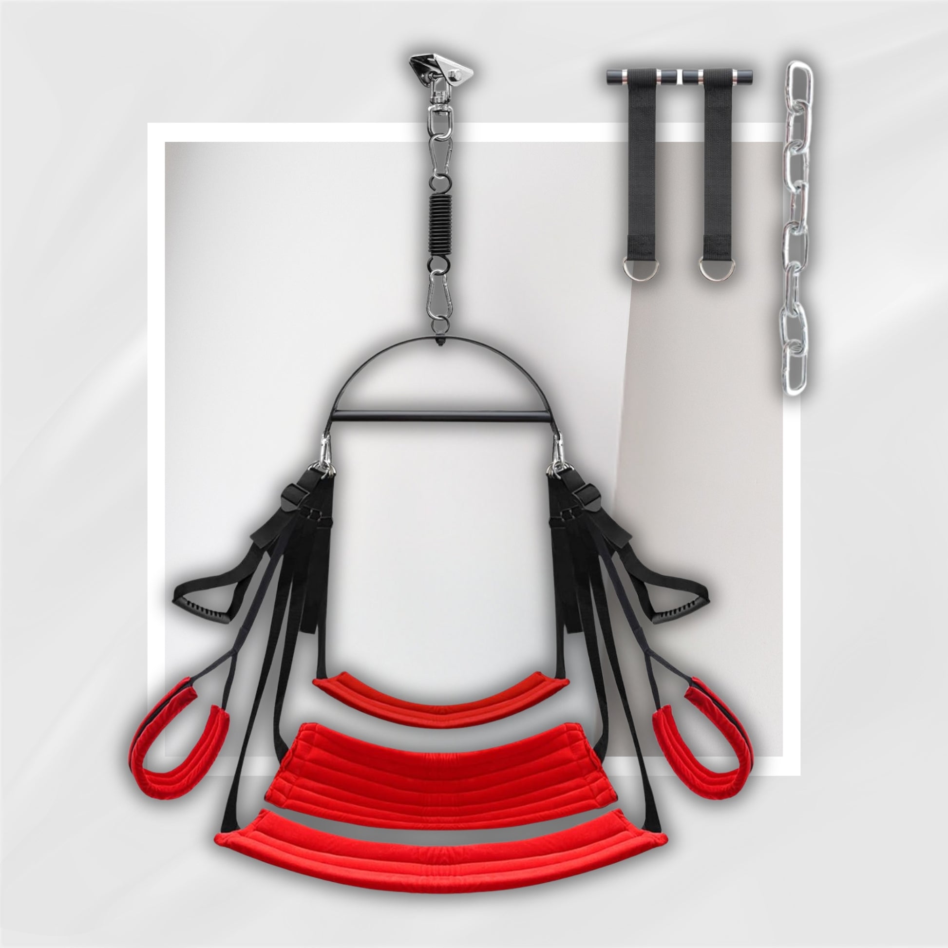 FreeFall 360° Spinning Sex Swing for Couples | Padded & Adjustable