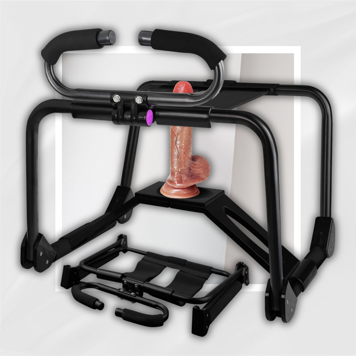 DuskVessel Folding Sex Chair with Dildo Mount