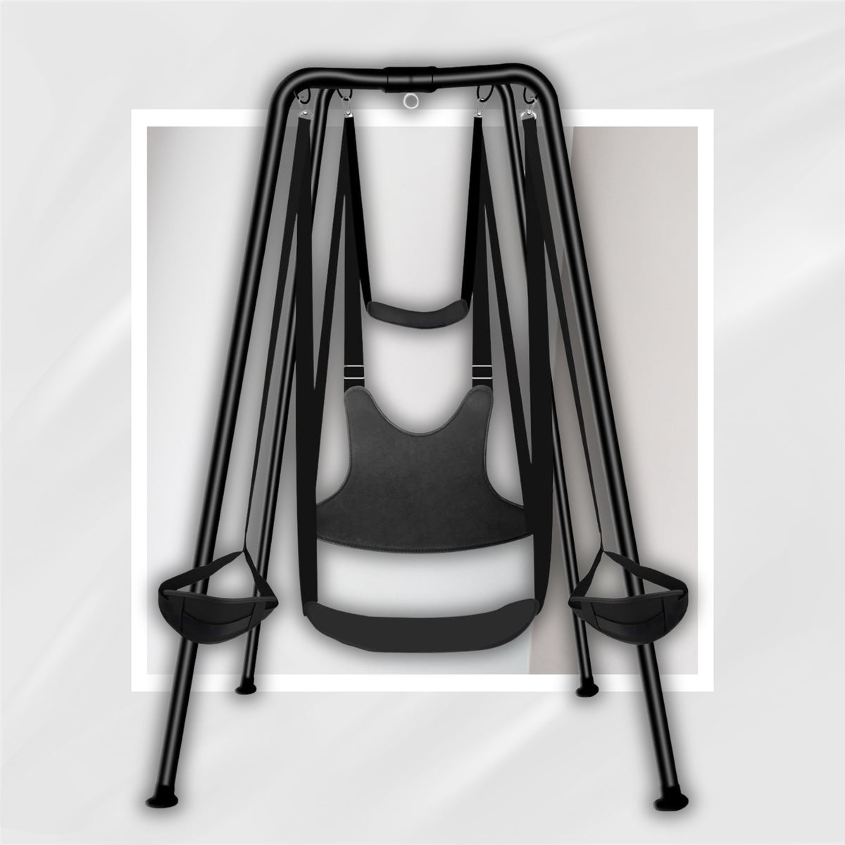 NightRig Freestanding Sex Swing and Bondage Sling BDSM Furniture