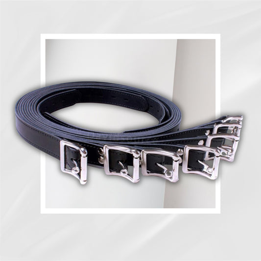 SeveredBonds 7-Piece Faux Leather Full Body Bondage Strap Set
