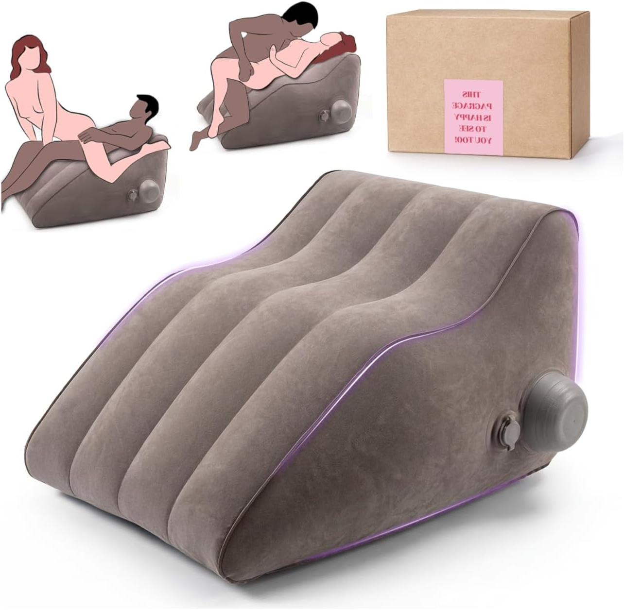 ShadowTilt Inflatable Sex Position Wedge Pillow