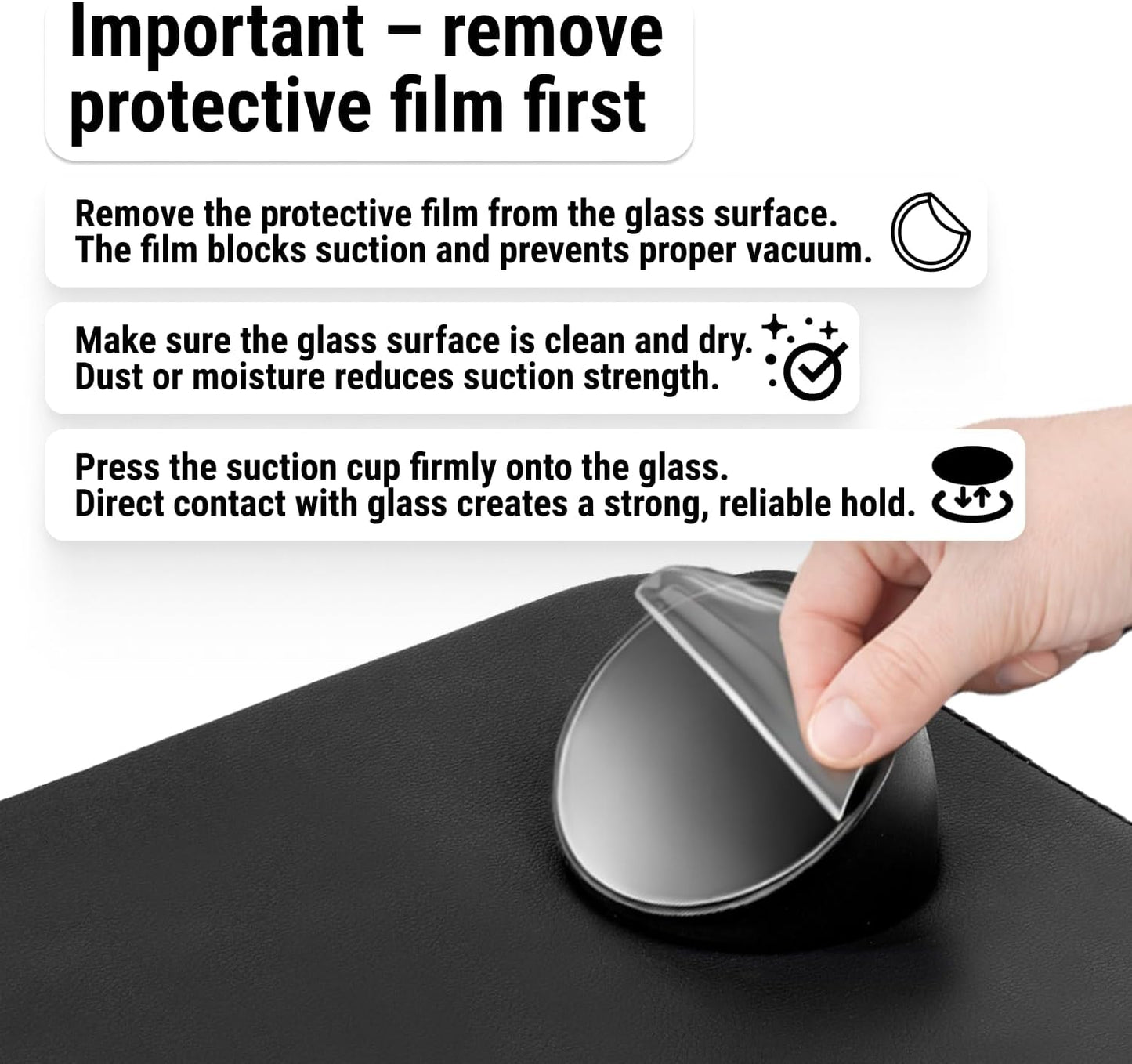 NoirLock Premium Dildo Mount Platform for Suction Toys
