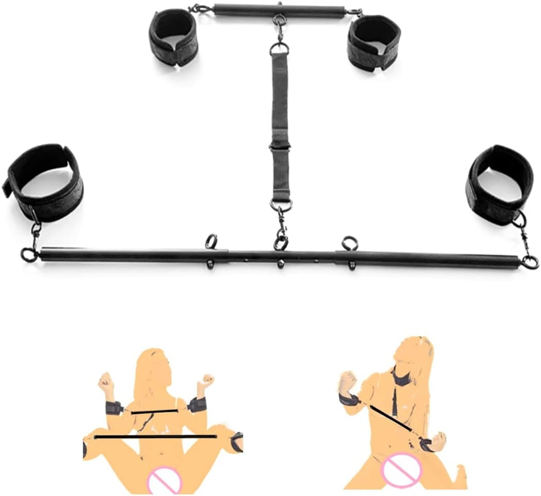 NightPivot Spreader Bar Set, Swivel Cuffs & Collar