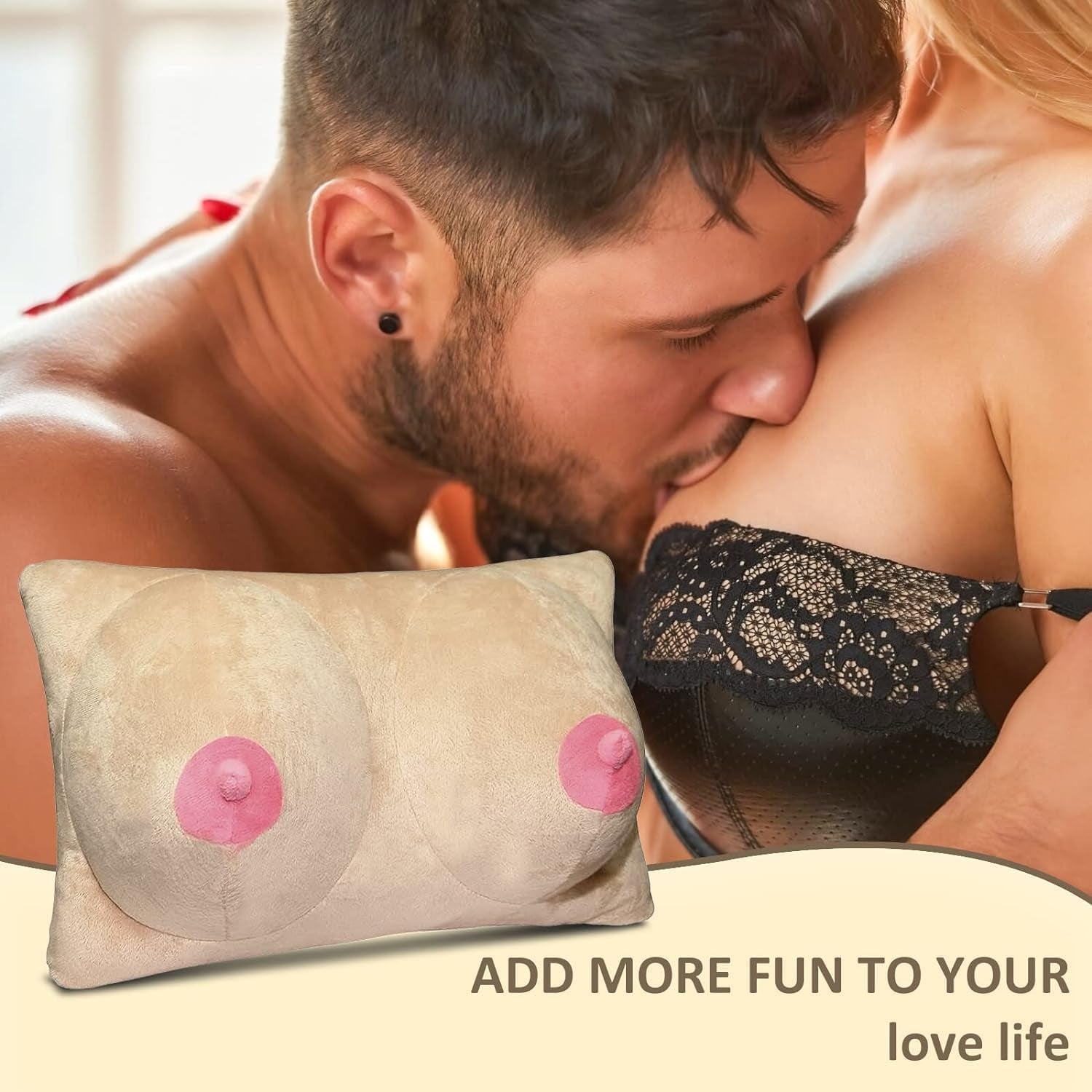 VelvetTease Sex Position Pillow | Plush Couples Support Cushion