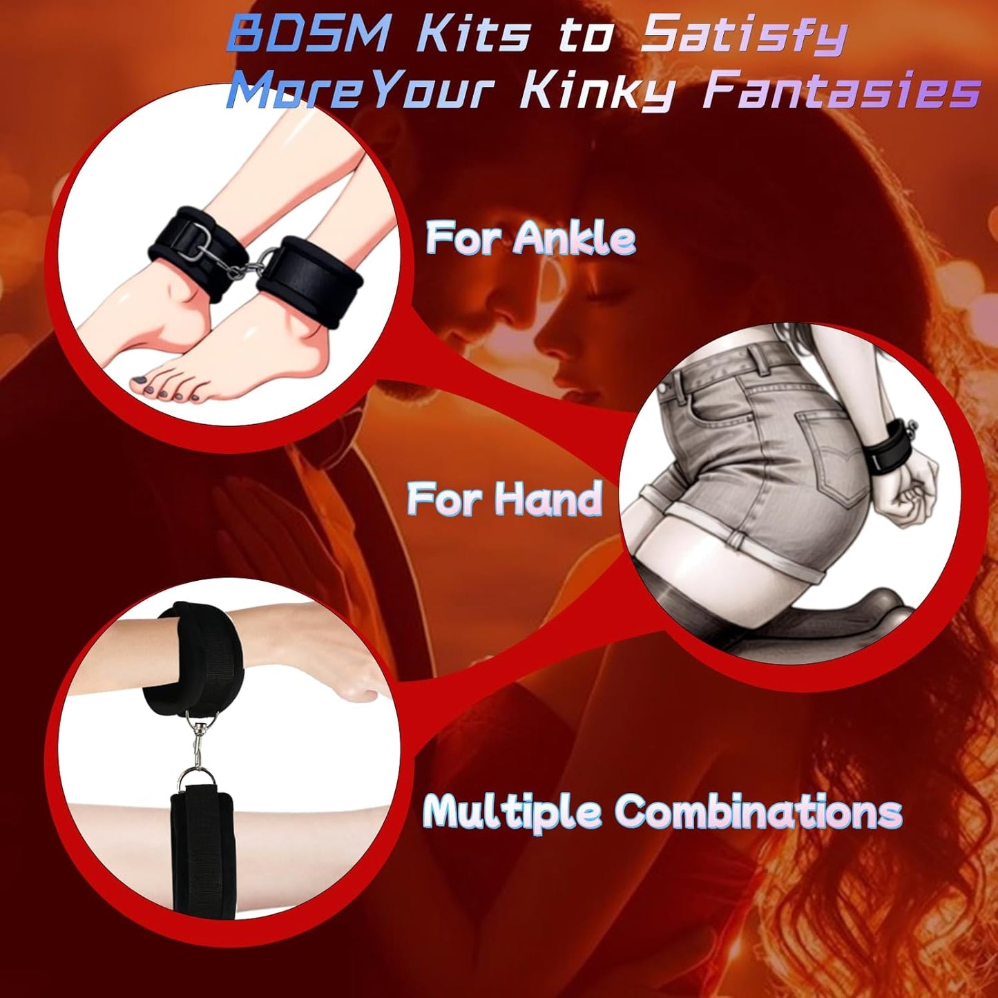 ViceLift Sex Pillow Set with Cuffs