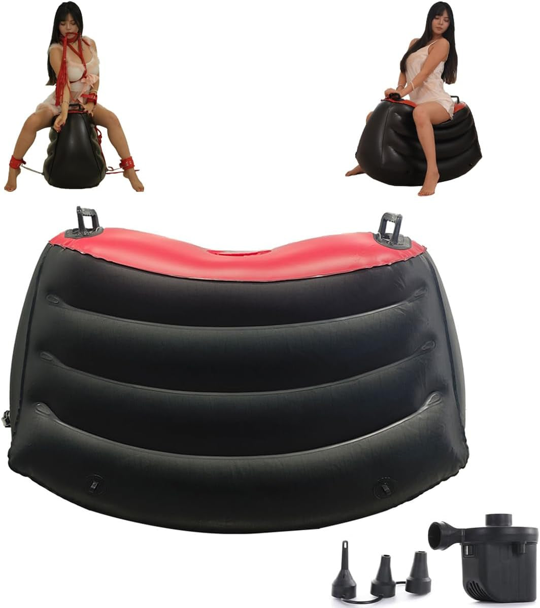 Sex Pillow Dildo Mount for Women, Adult Toys Position Cushion Inflatable Furniture Sex Toys Dildo Chair for Couples