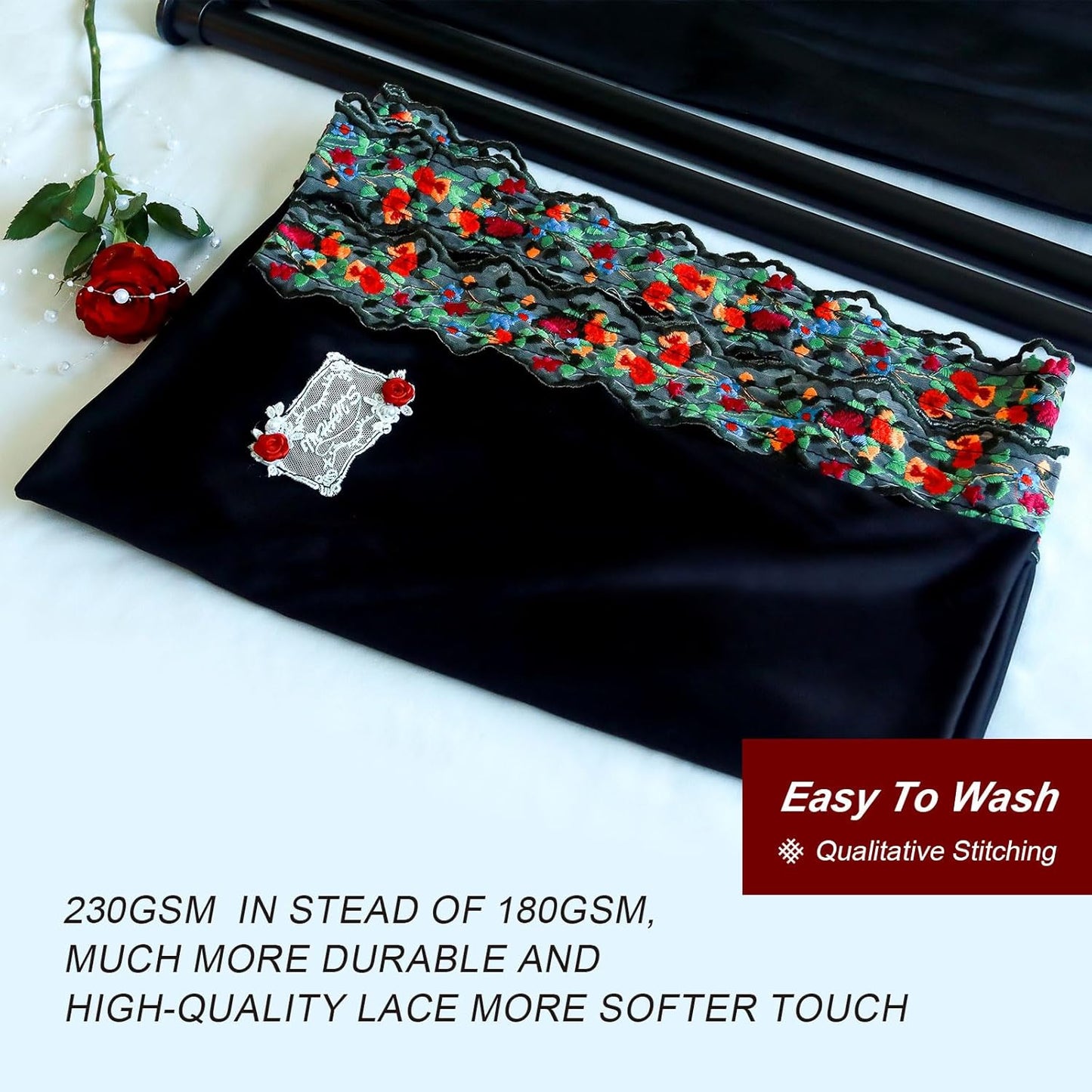 LaceVeil Portable Glory Hole Door Curtain