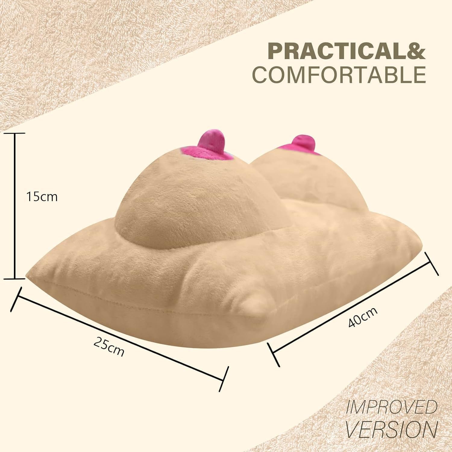 VelvetTease Sex Position Pillow | Plush Couples Support Cushion