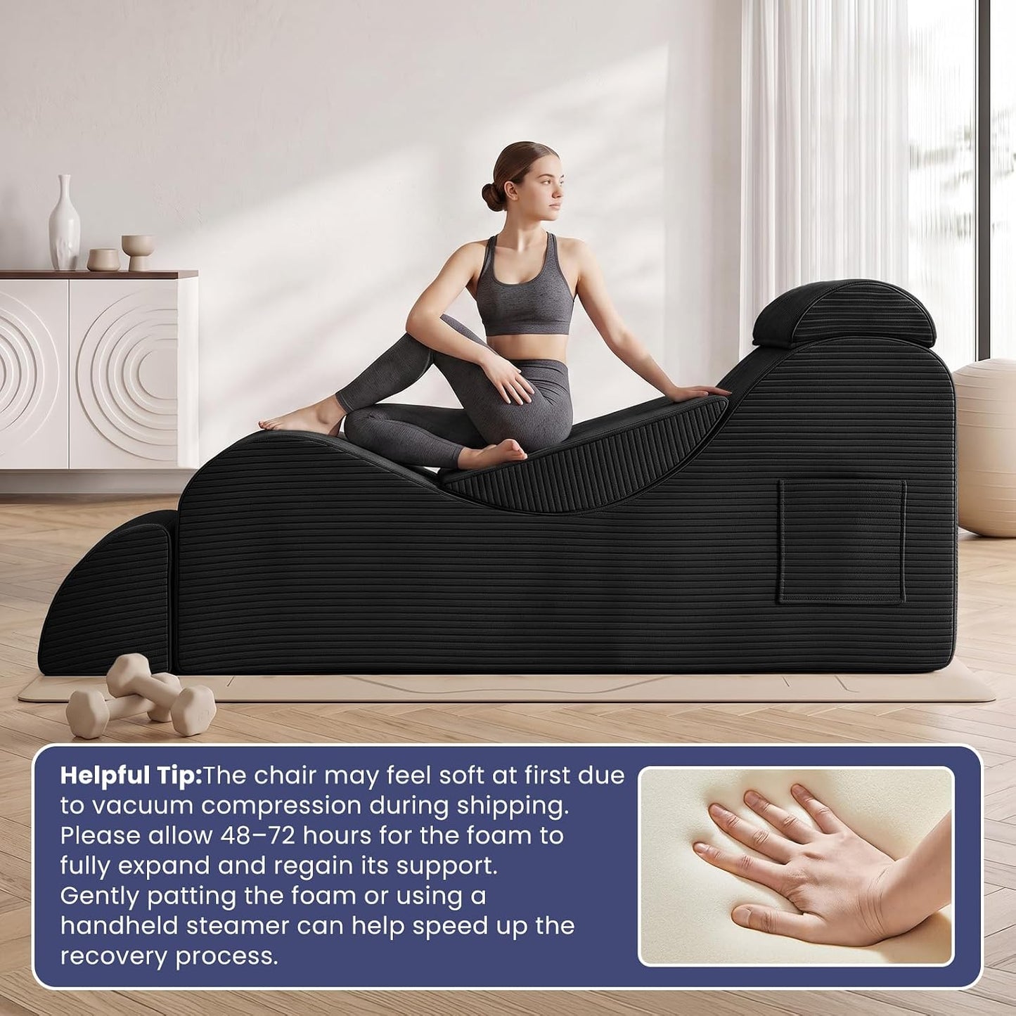 DuskCradle Convertible S-Shaped Sex Chaise