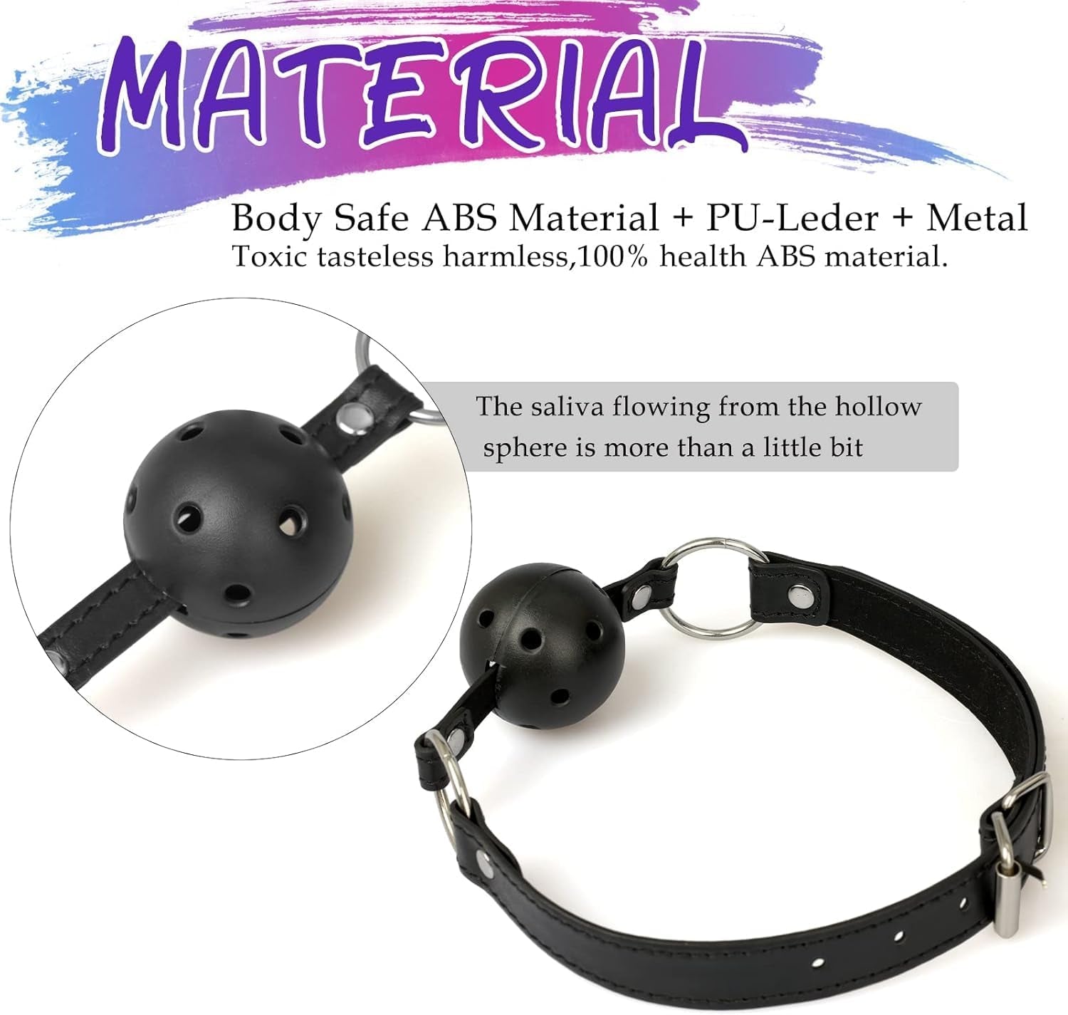 SensorySurrender Bondage Set – Ball Gag, Nipple Clamps & Plug