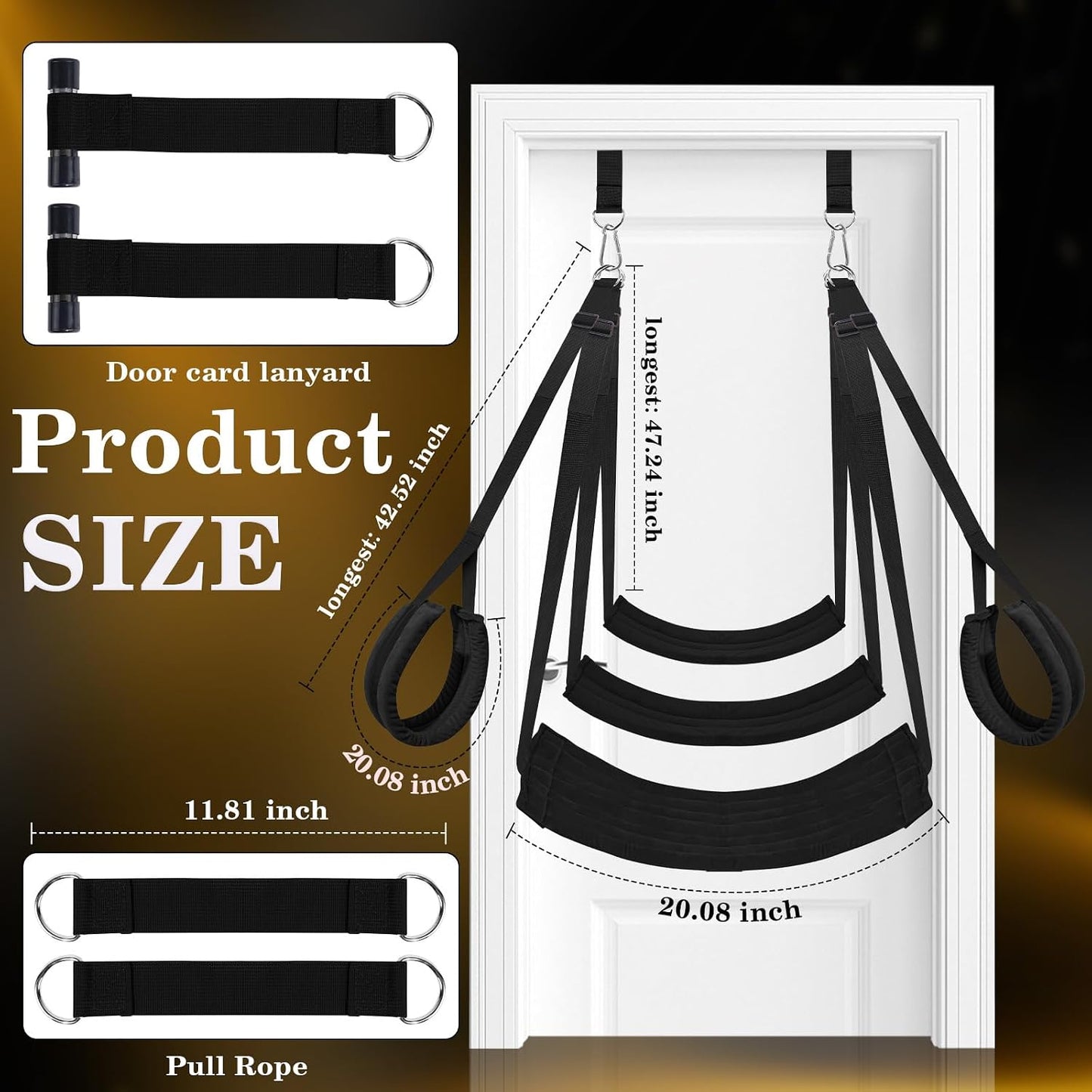 DarkHour Over-the-Door BDSM Sex Swing for Couples