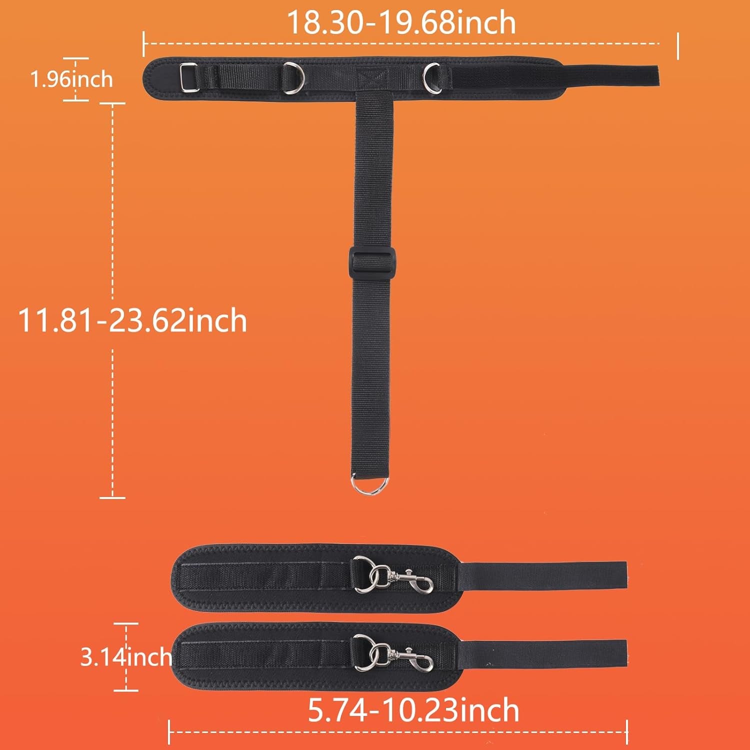 NapeLock Neck to Wrist BDSM Restraint