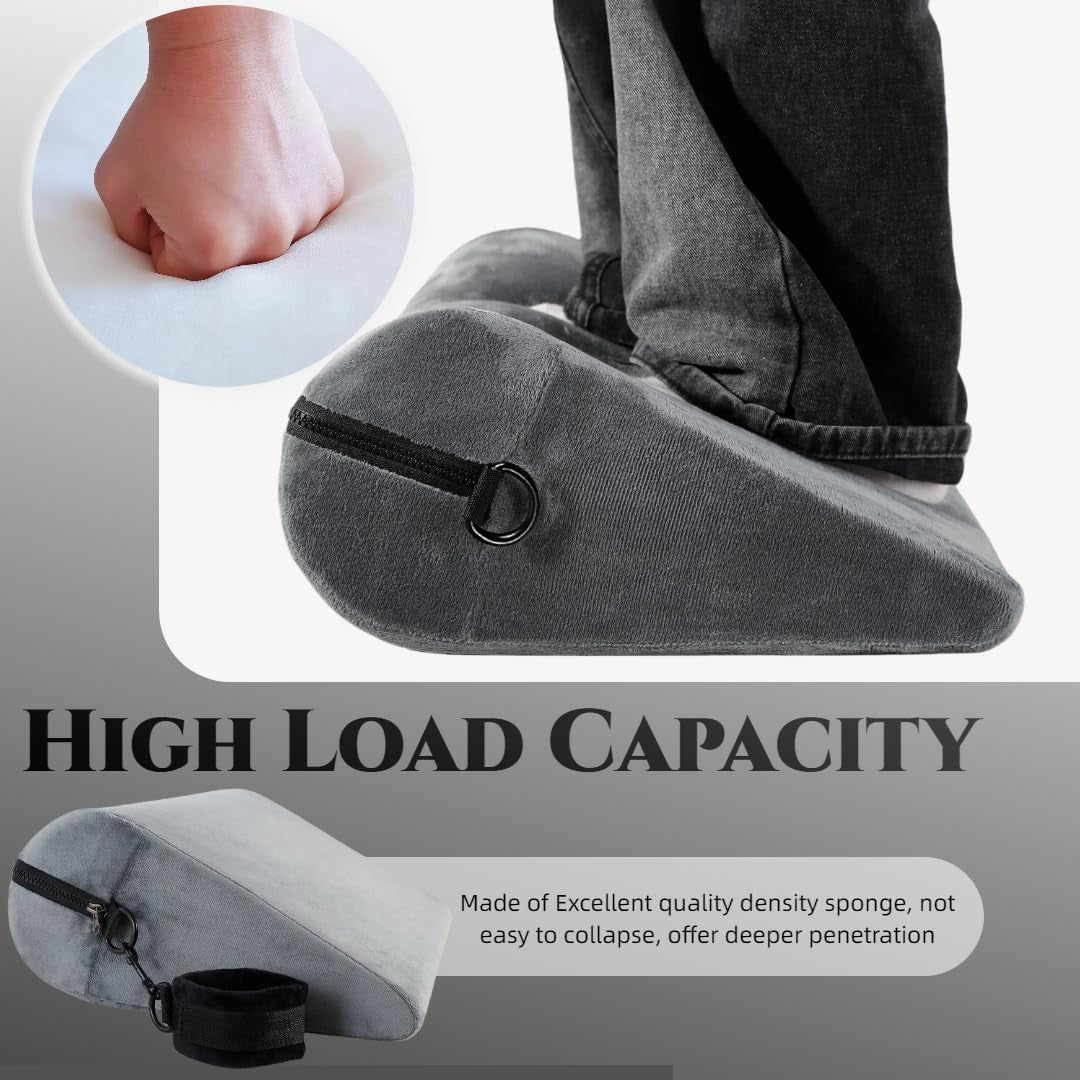 LockLift Sex Position Pillow with Cuffs