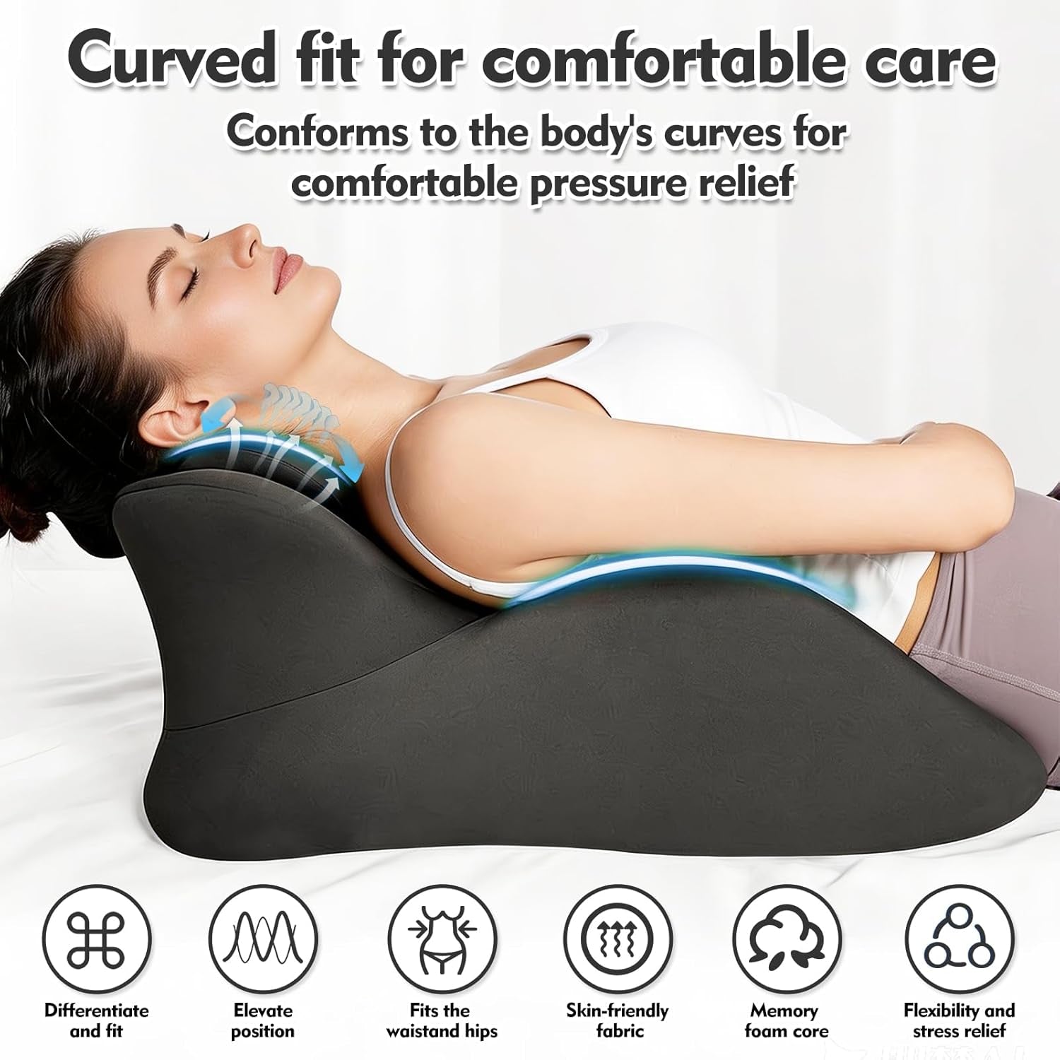 ShadowRest 27° Memory Foam Wedge Sex Pillow