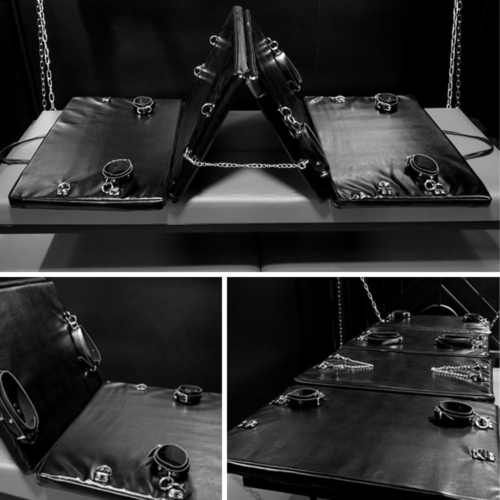 NocturneVice BDSM Bondage Platform | PU Leather Restraint System