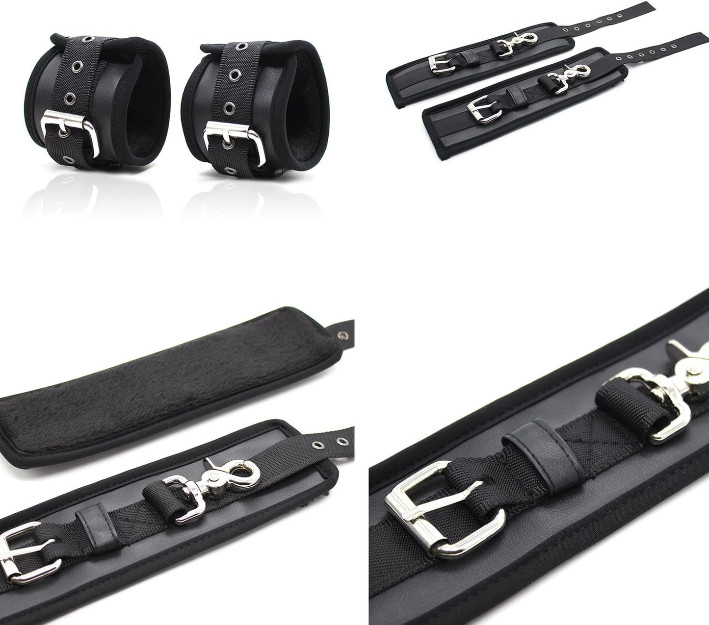 NightThreshold BDSM Over-the-Door Restraint Cuffs