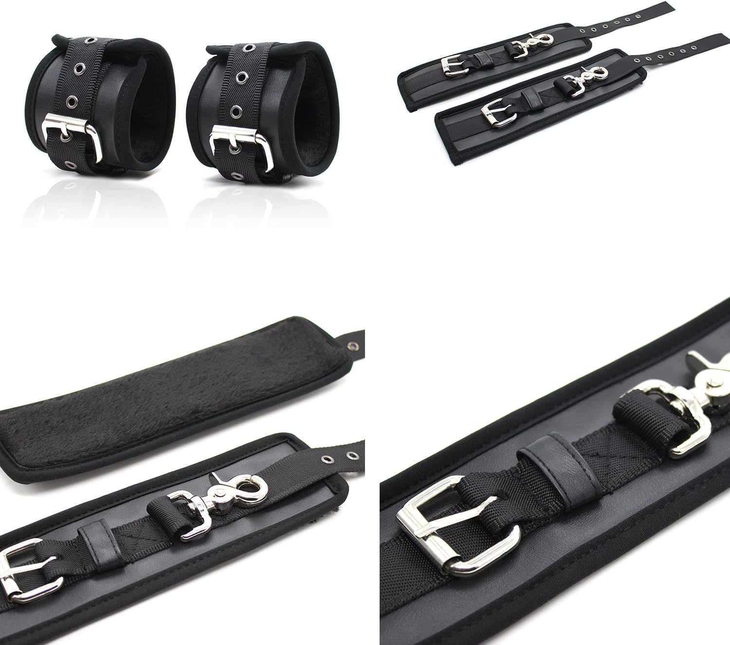 NightThreshold BDSM Over-the-Door Restraint Cuffs