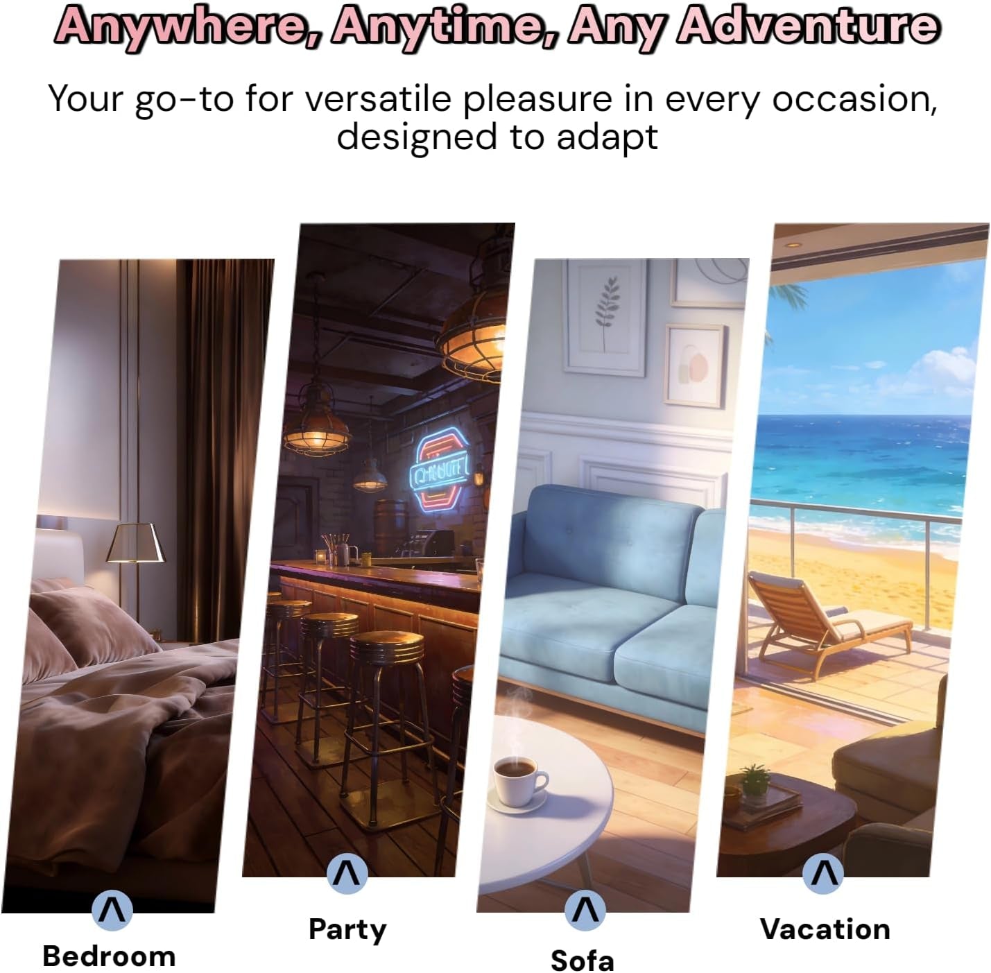 EasyStart Strap-On Harness Set | 3 O-Rings, Adjustable Fit