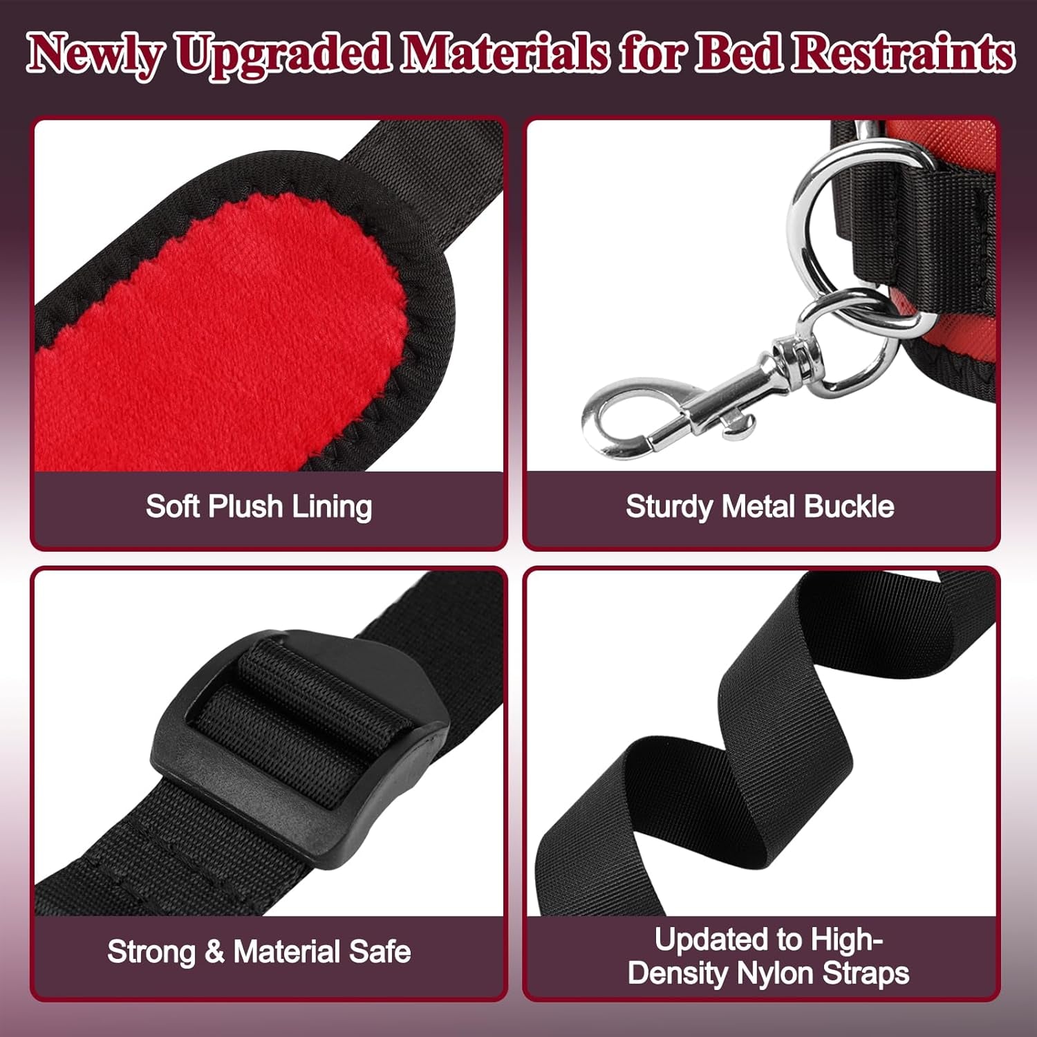ViceLoop BDSM Bed Restraint Kit