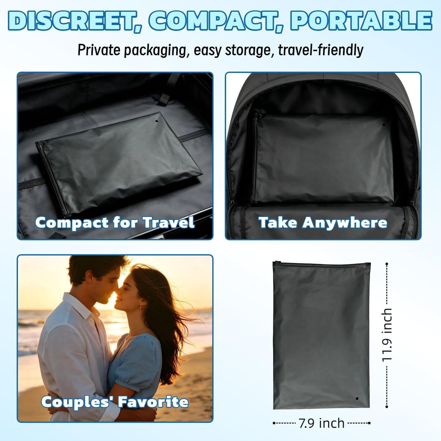 NoctisSable Inflatable Sex Cushion, Toy Mount | Hands-Free Couples
