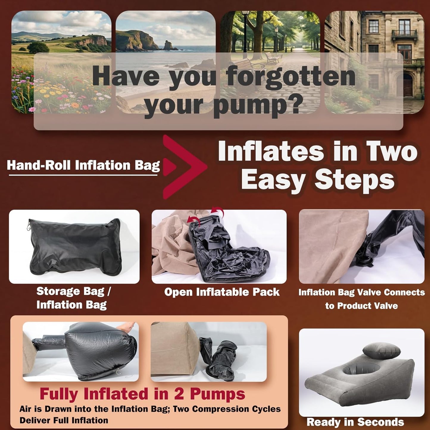 DuskForm Inflatable Sex Wedge Pillow