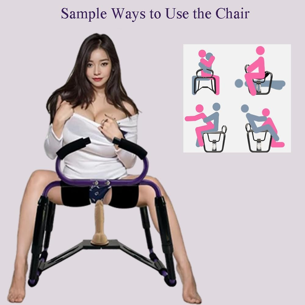 DominaFlex Adjustable Sex Chair with Dildo