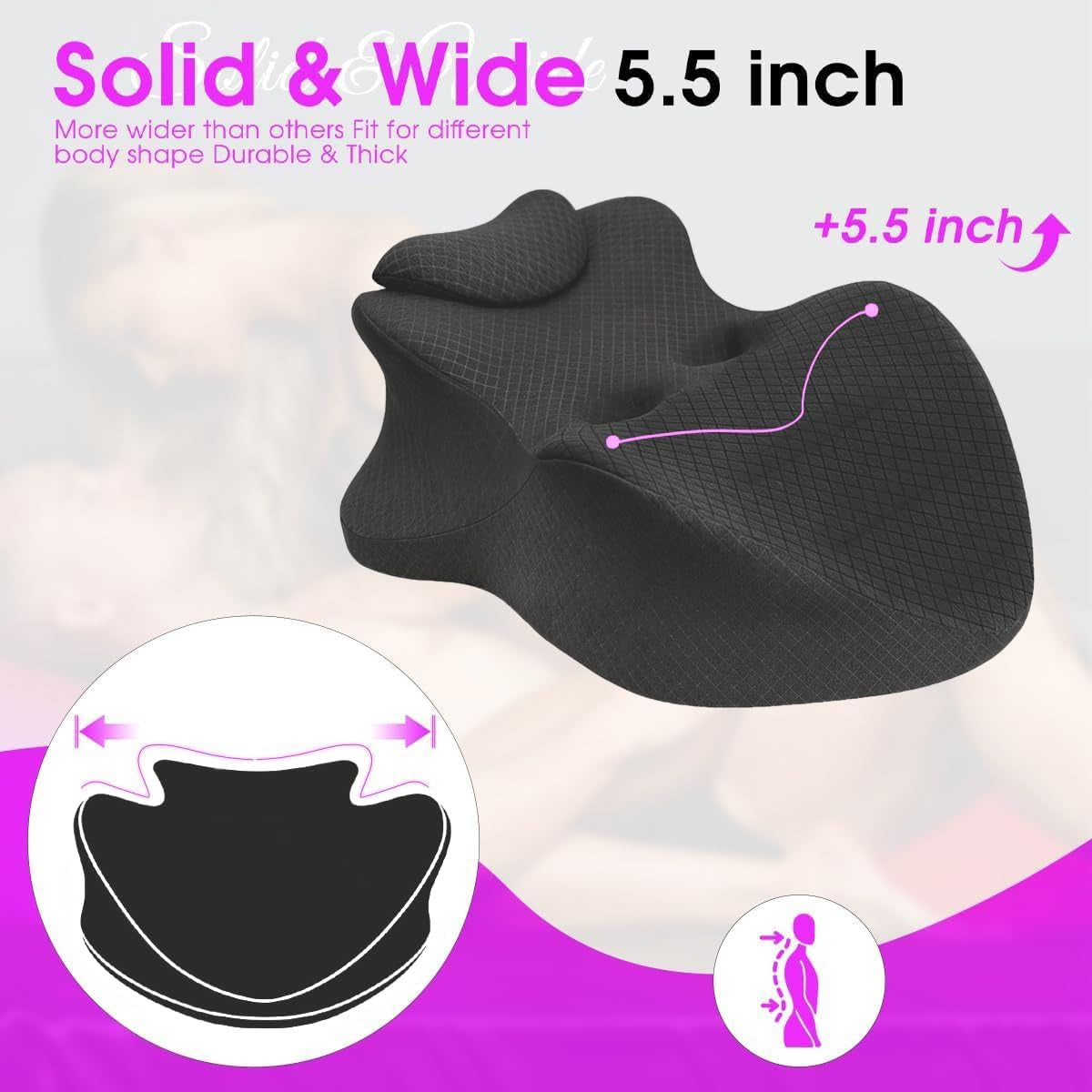 IntimaArc 27° Memory Foam Sex Wedge