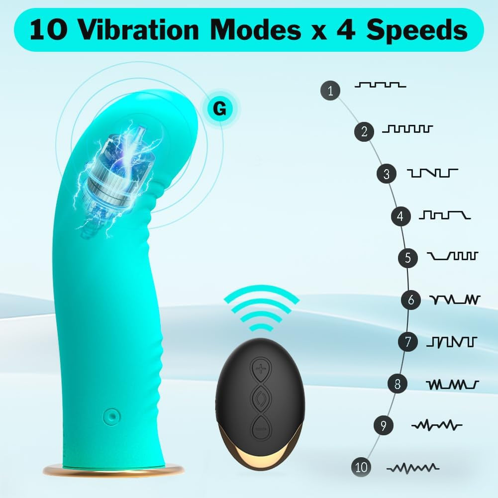 VividPulse Vibrating Strap-On Dildo | Remote, 10 Modes 4 Speeds