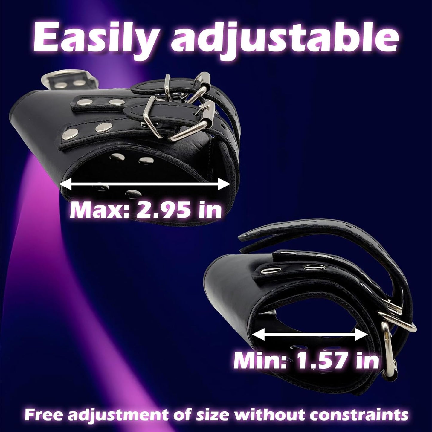 NightBind Adjustable Over-Head Wrist Cuffs