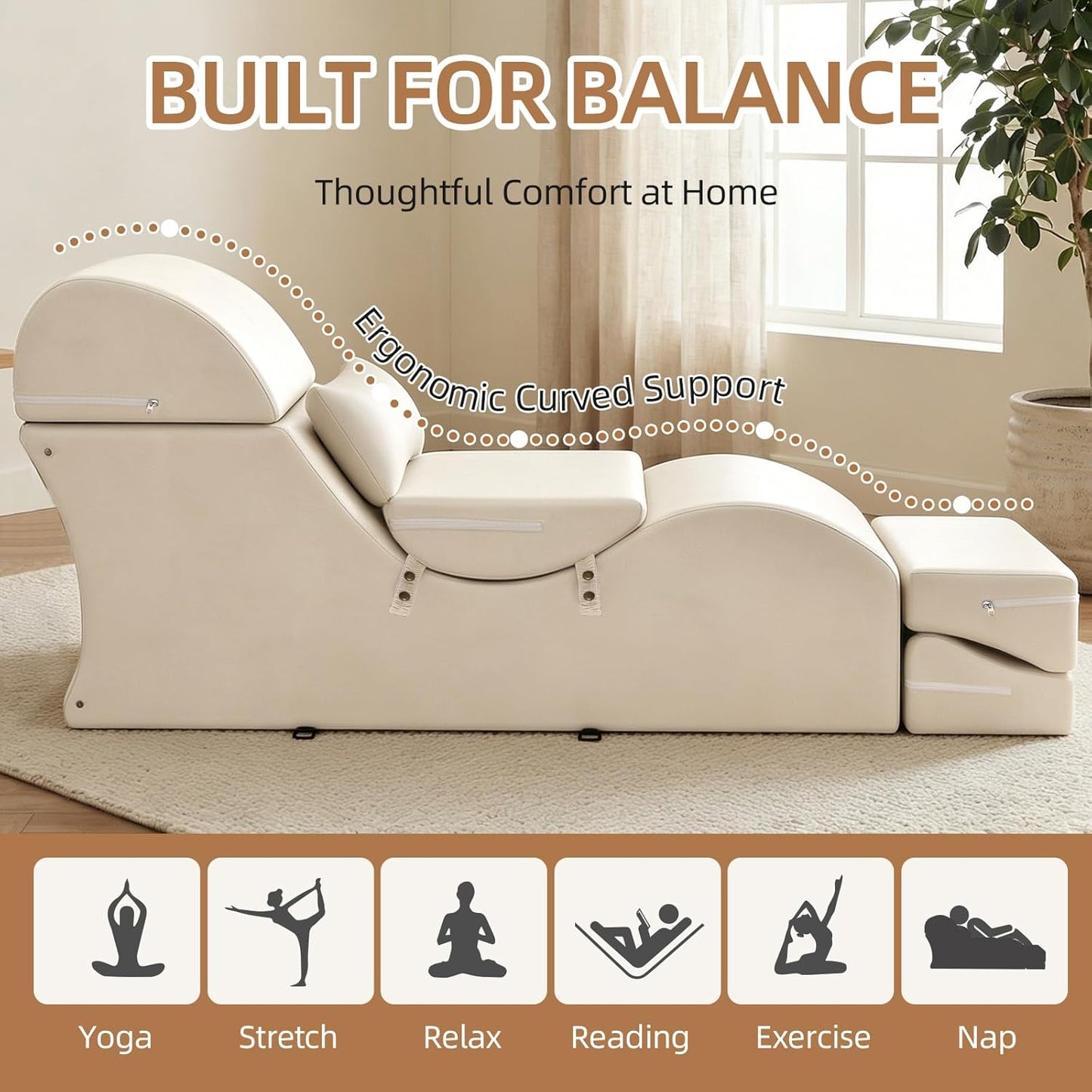 MoonForm Microvelvet 2-in-1 Sex Chaise Lounge