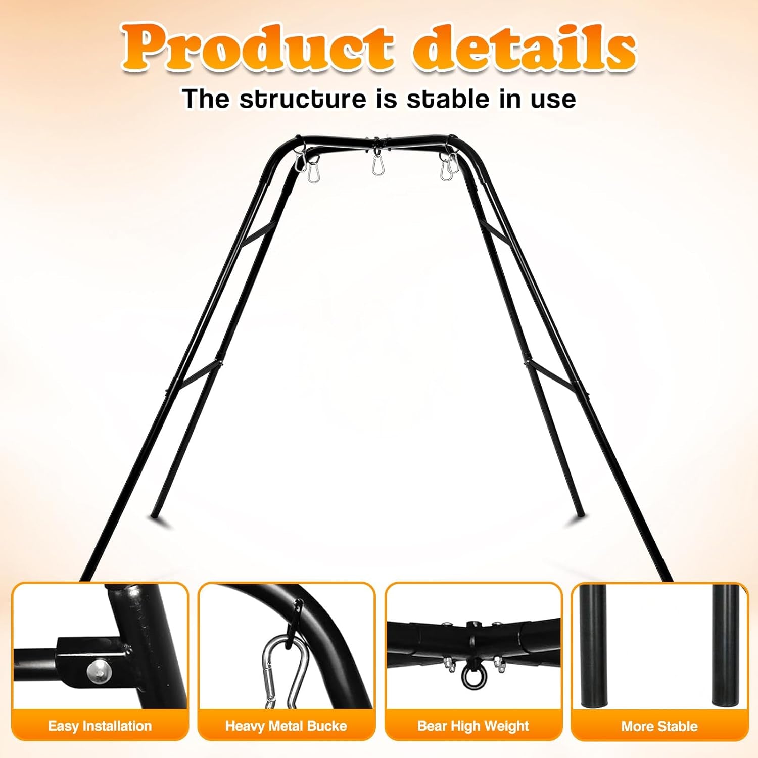 IronSway Freestanding BDSM Sex Swing Set