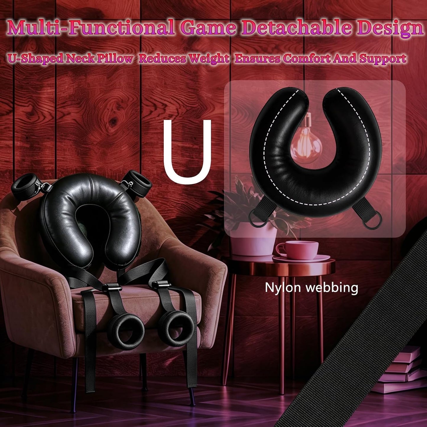 SpreadSuite Bondage Sling Kit | Padded Sex Sling Set