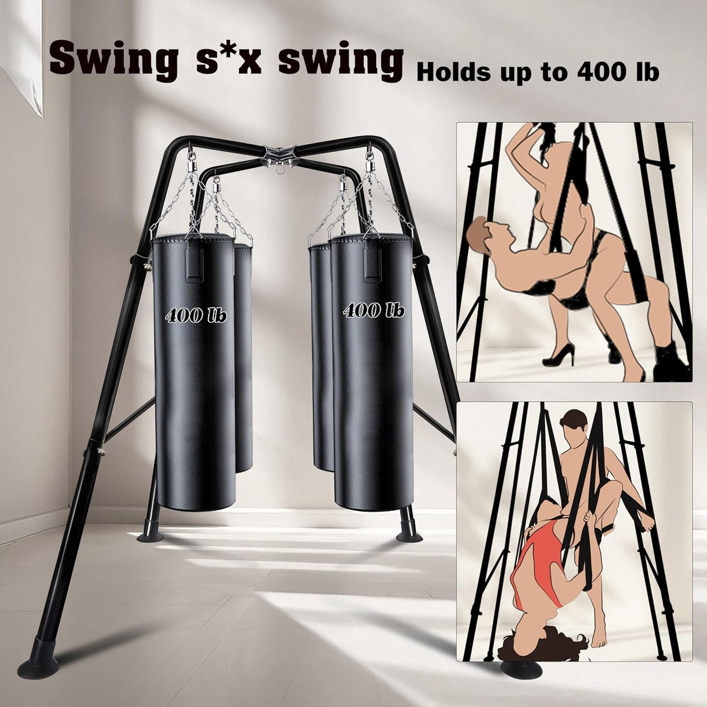 ObsidianArc Freestanding Sex Swing Stand
