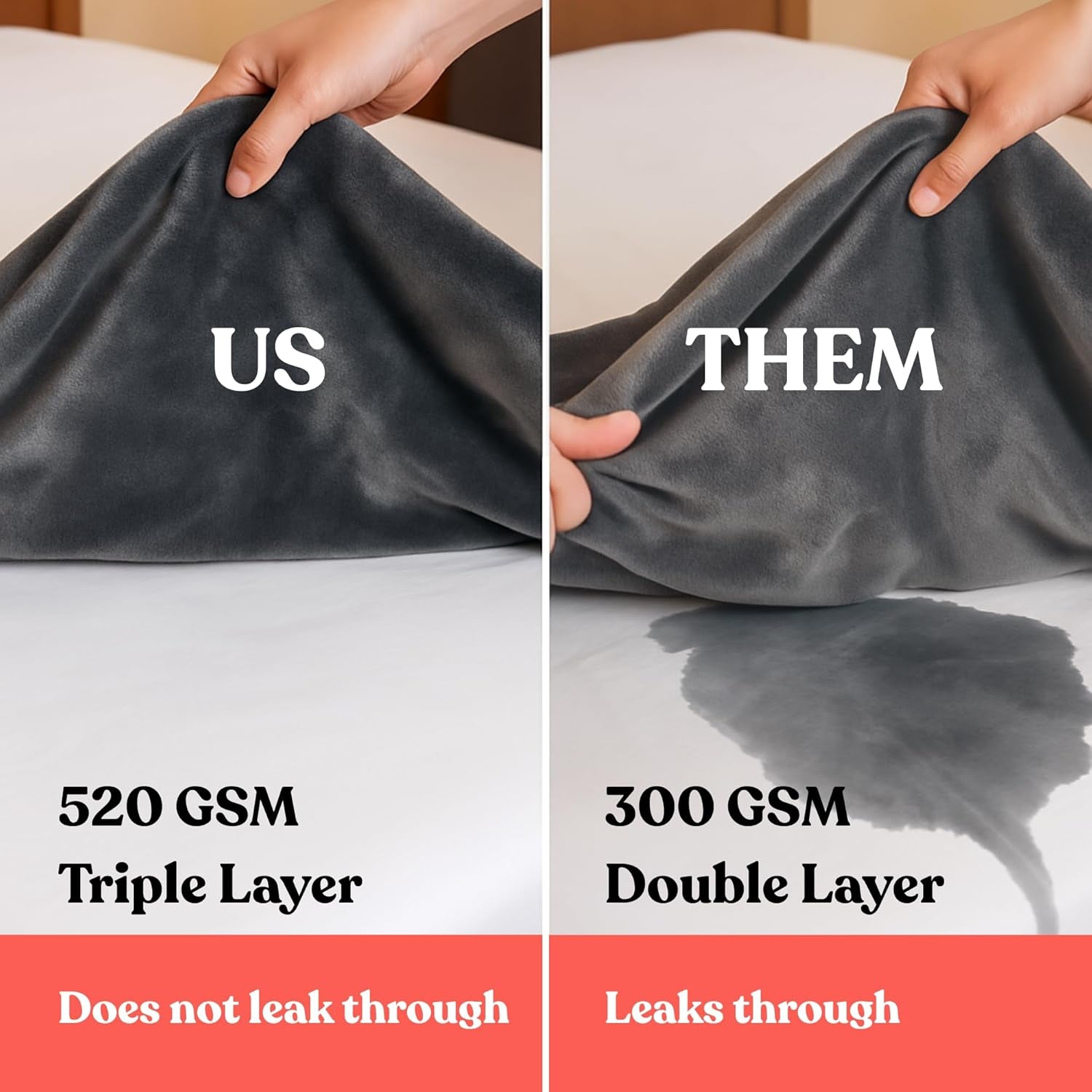Sex Sheets Waterproof Queen Size - Sex Blanket to Protect Bed Washable - Couples Blanket for Squirting Blanket - Squirt Pad for Bed (60X80” Queen Size) Super Soft