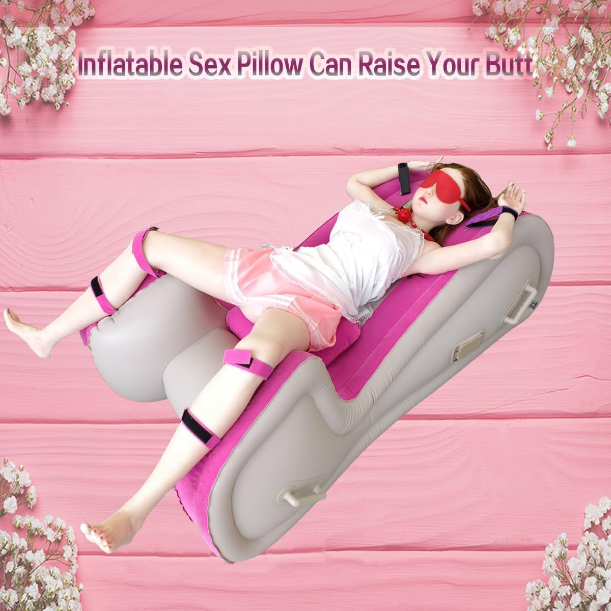 RaptureRecline Ergonomic Inflatable Sex Sofa for Couples
