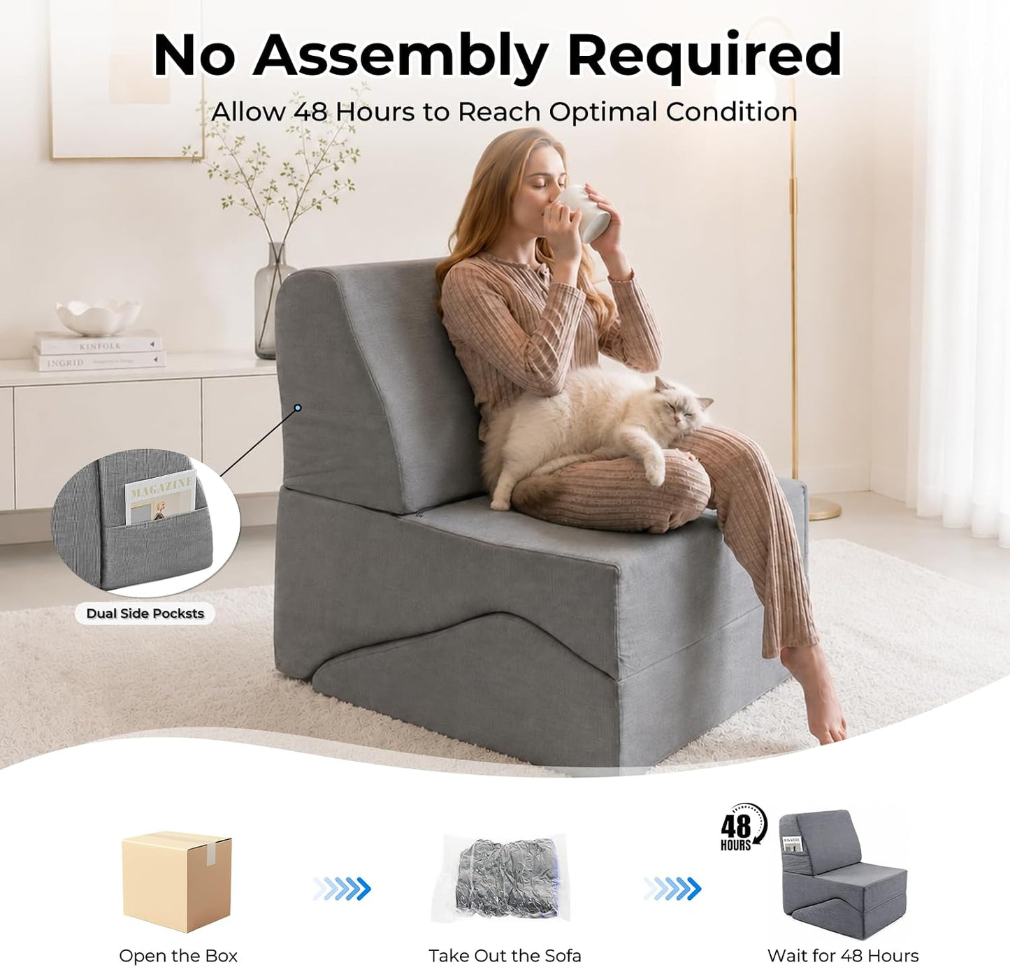 ZeroGravity 3-in-1 Convertible Sex Chaise Lounge