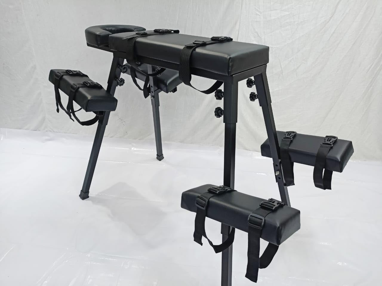 Spanking Bench BDSM Restraint Kinky Playroom Spanking Table Bench Black Color