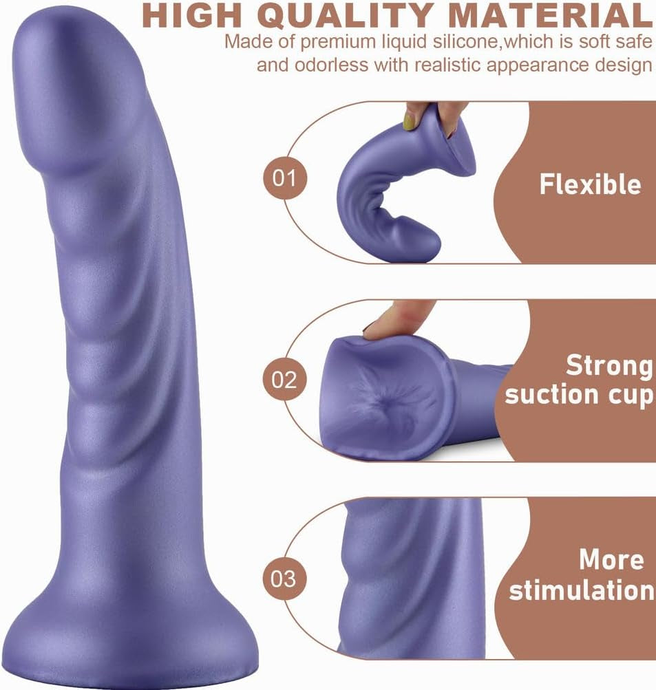 DeepConnect Strap-On Dildo Set | 7" Removable, 3 O-Rings