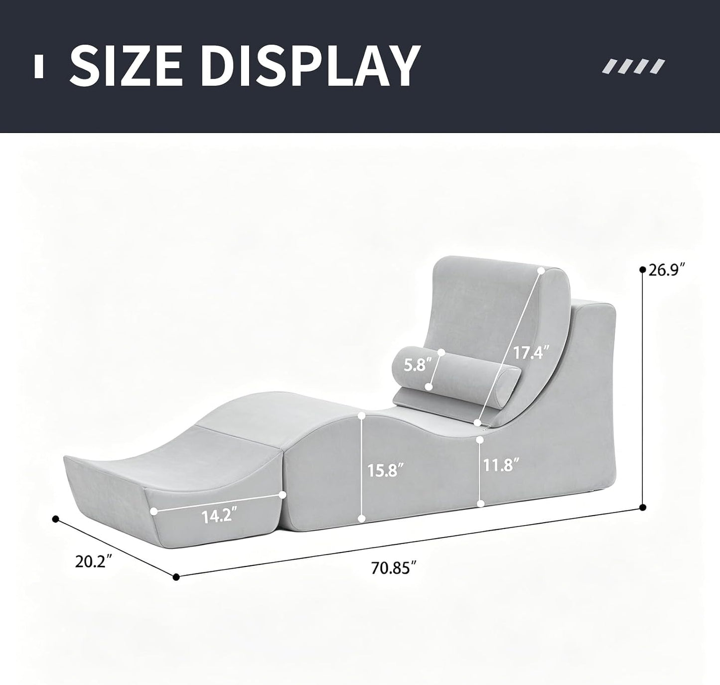 SableEmbrace Convertible Sex Chaise