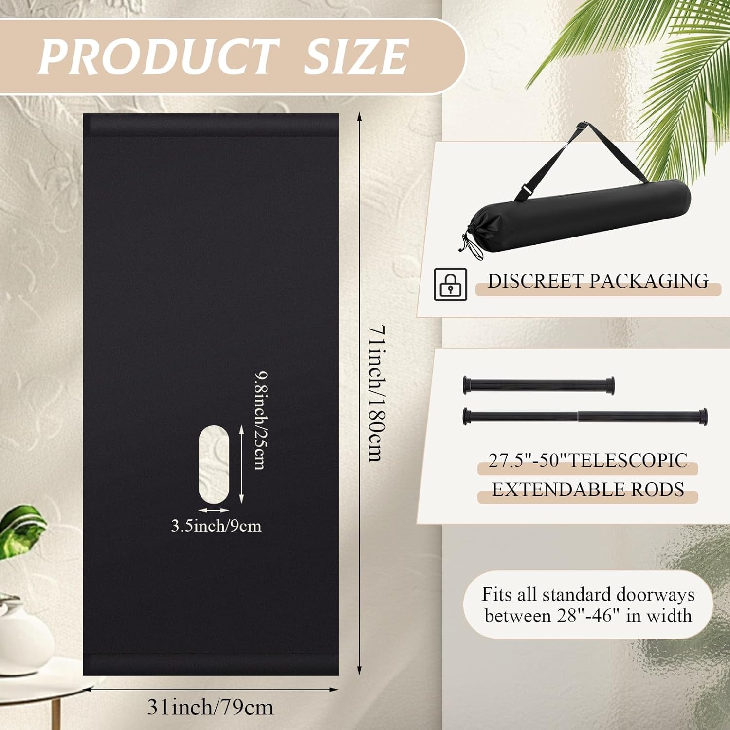 MidnightThreshold Glory Hole Doorway Kit for Couples